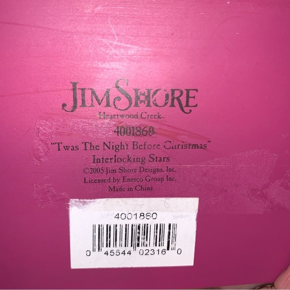 Jim Shore Heartwood Creek "Twas The Night Before Christmas" Figure 4001860 - Picture 3 of 5